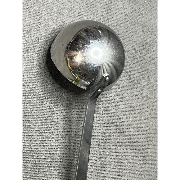 Vintage CUTCO Kitchen Tool Utensil Composite Brown Swirl Handle Ladle - Picture 4 of 8